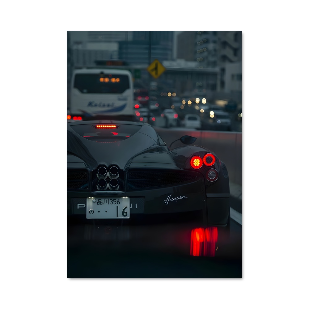 Poster Nuit Éclairante